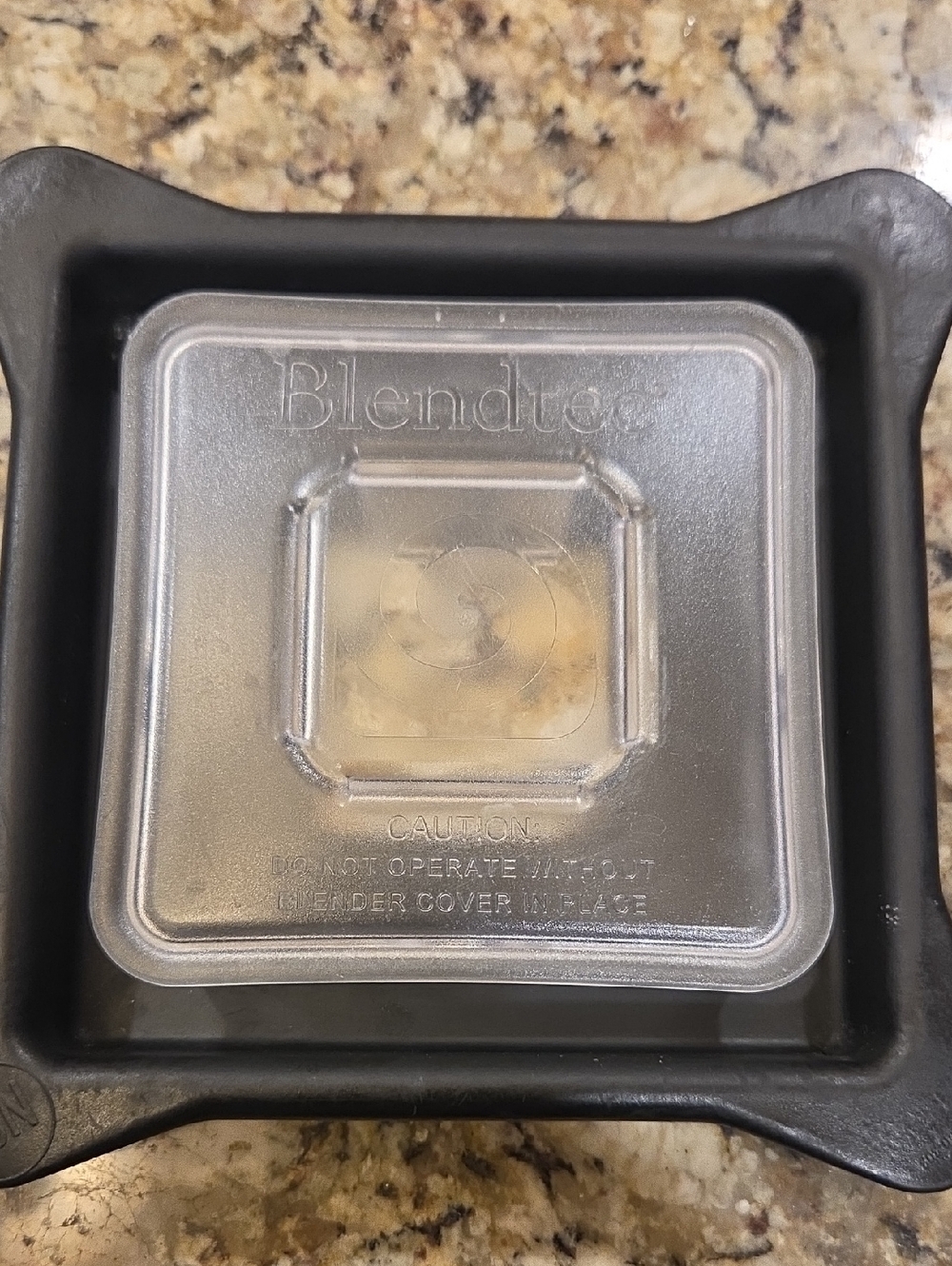Replacement Blender Lid - Clear with Black Rim